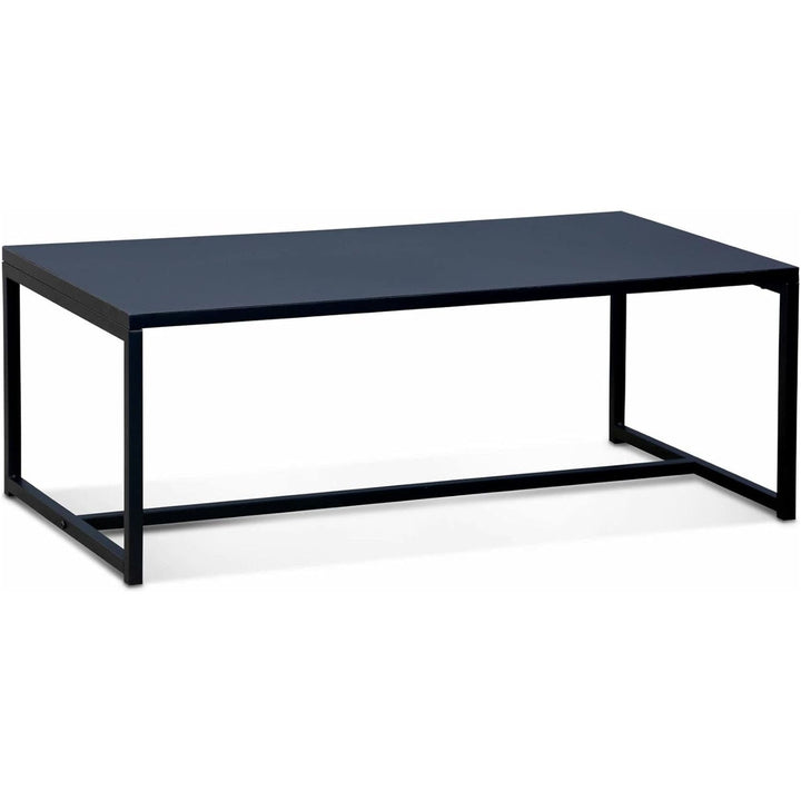 Alice'S Home - Table Basse Métal Noir 100X50X36Cm - Industrielle - Pieds En Métal. Design | Designix - Amazon    - https://designix.fr/