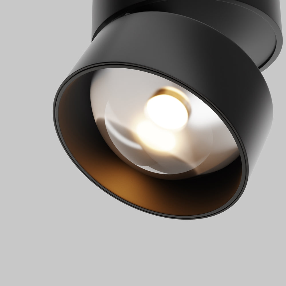 Lens Plafonnier noir