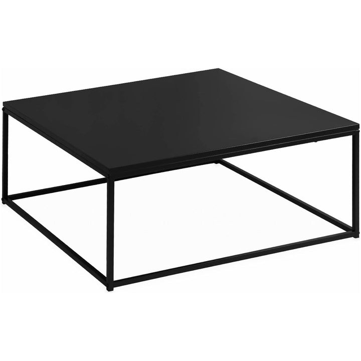 Alice'S Home - Table Basse. Industrielle. Structure Métal Noir. L 80 X L 80 X H 36Cm | Designix - Amazon    - https://designix.fr/