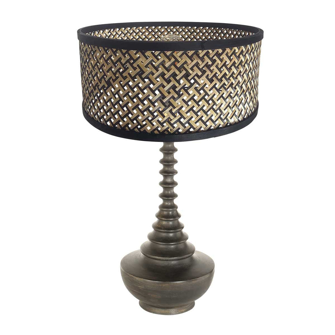 Lampe à poser Bois noir