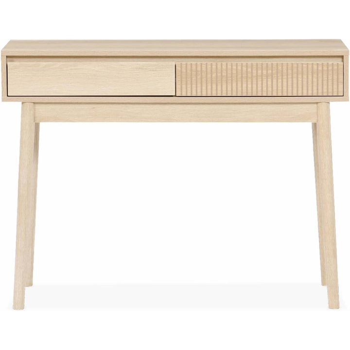 Alice'S Home - Console Décor Bois 2 Tiroirs - Linear | Designix - Amazon    - https://designix.fr/