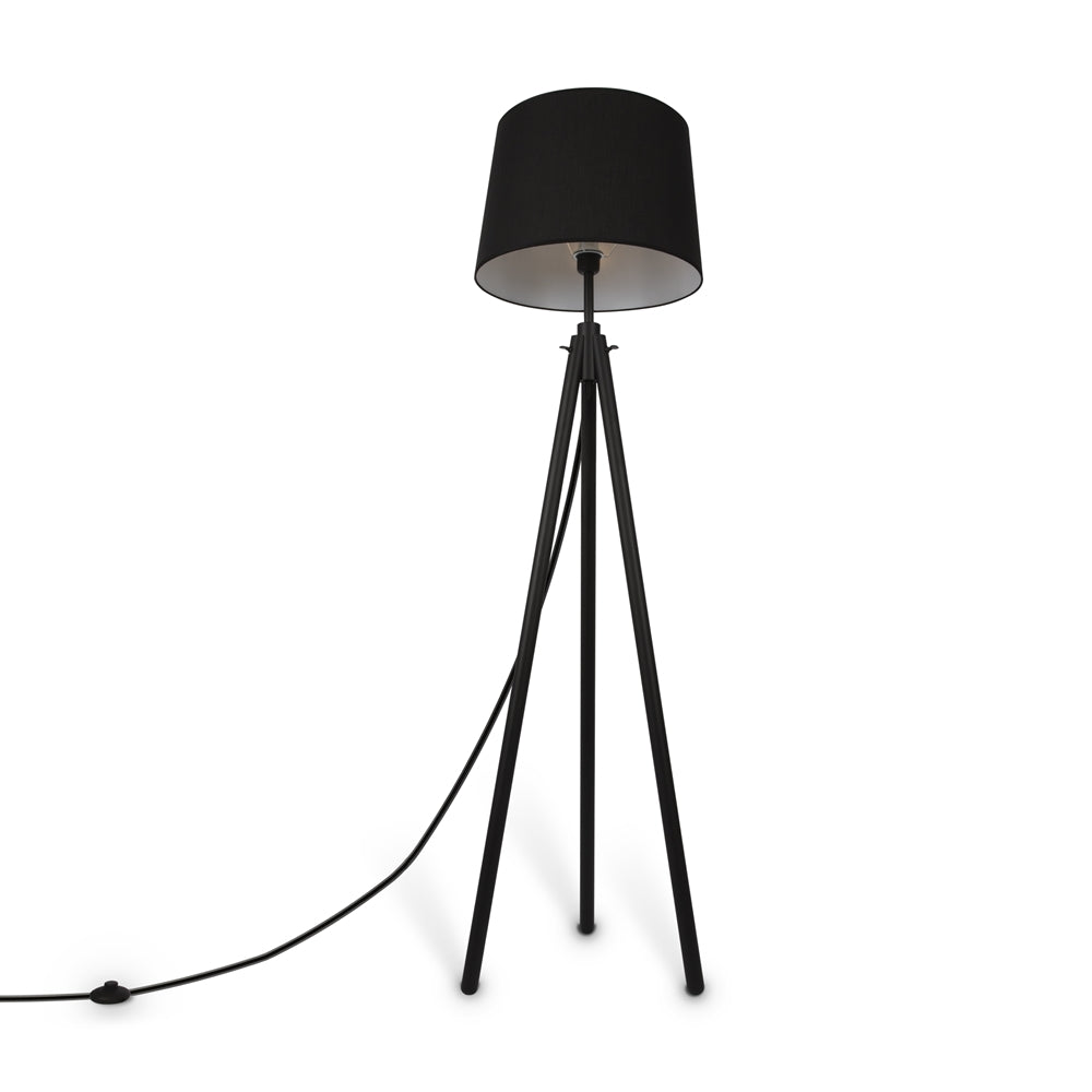 Calvin Lampadaire noir