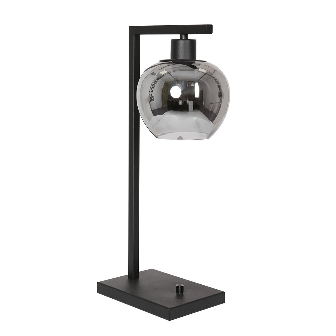 Lampe à poser Lotus noir