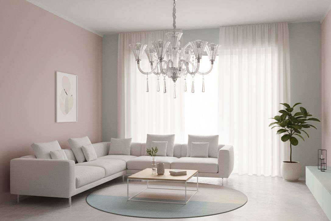 Lustre en verre AL263