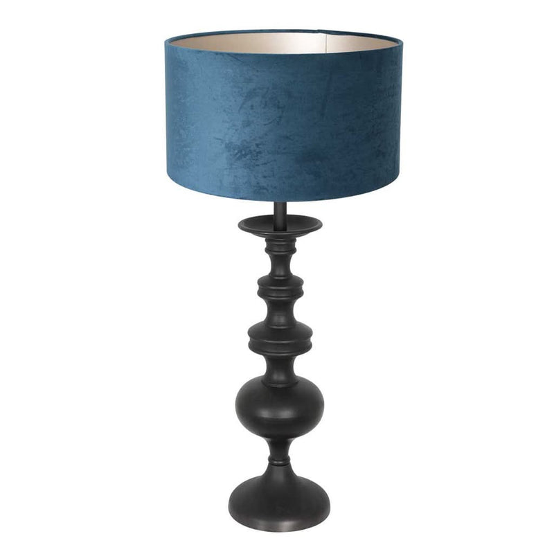 Lampe Classique Noir Bleu
