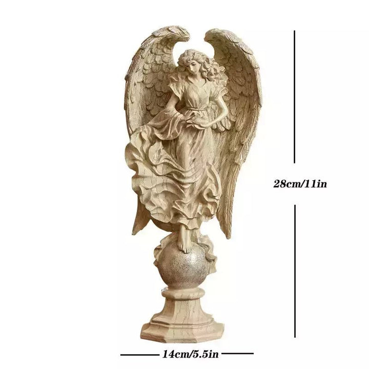 Ange Déesse Sculpture Résine | Nila - Designix Statuette Terre