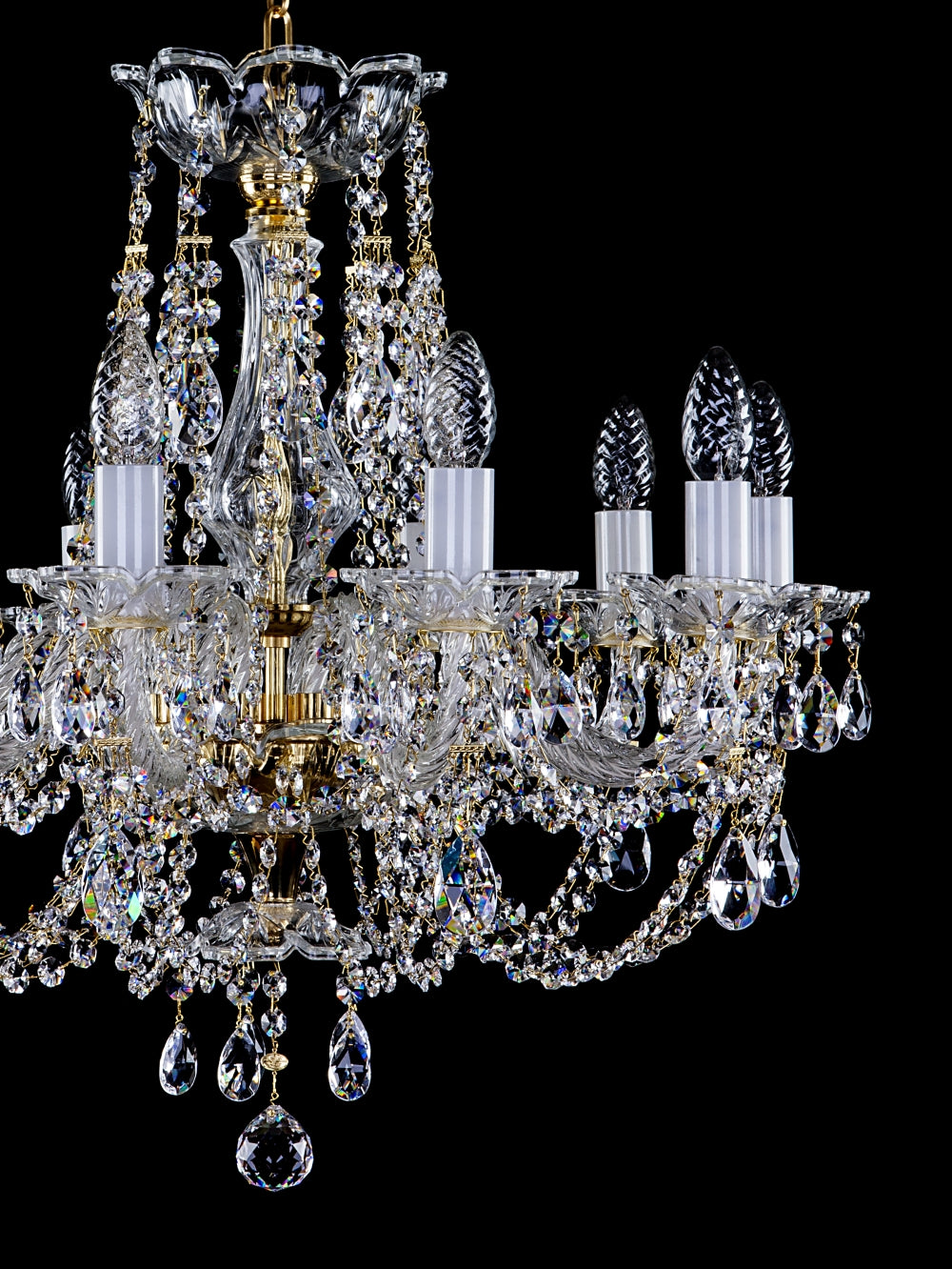 Lustre en cristal taille L023CLN
