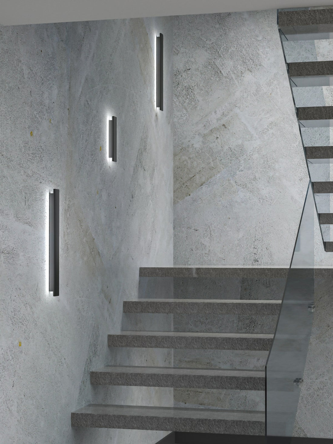 Applique murale LED Ante 30 noire