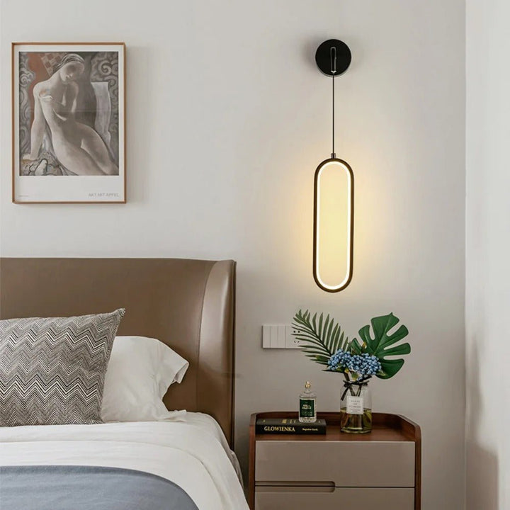 Applique LED Murale | Fiye - Designix Applique Murale Noir