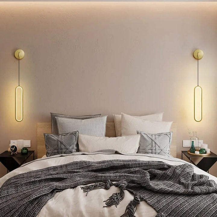 Applique LED Murale | Fiye - Designix Applique Murale Noir