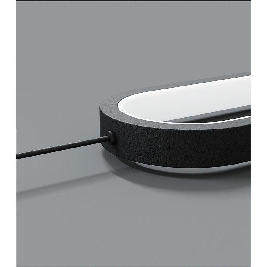 Applique LED Murale | Fiye - Designix Applique Murale Noir