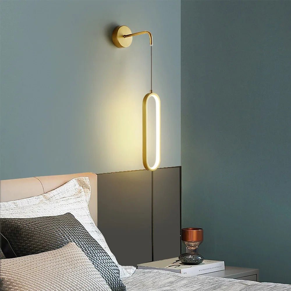 Applique LED Murale | Fiye - Designix Applique Murale Noir