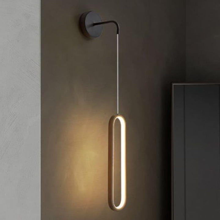 Applique LED Murale | Fiye - Designix Applique Murale Noir