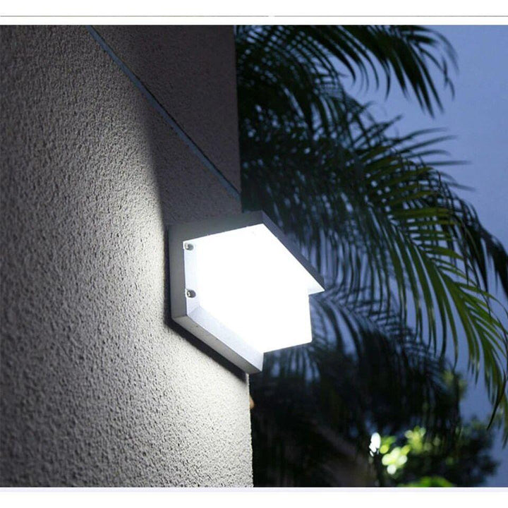 Applique Mural Extérieur avec Détecteur | Sentinel - Designix Applique murale extérieur Blanc Froid