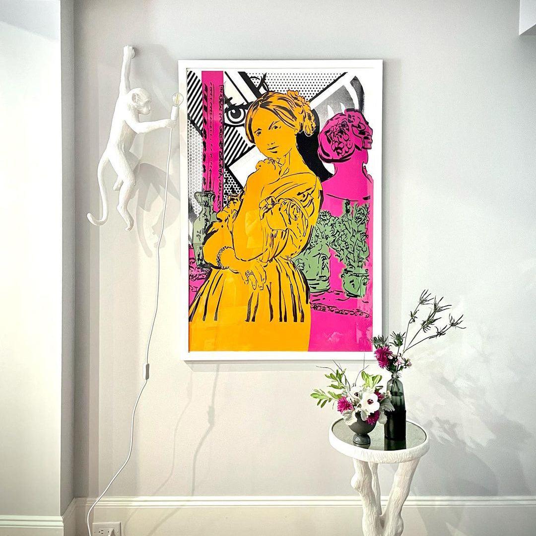 Applique Murale Art Déco en Forme de Singe | Oryn - Designix Applique Murale Doré