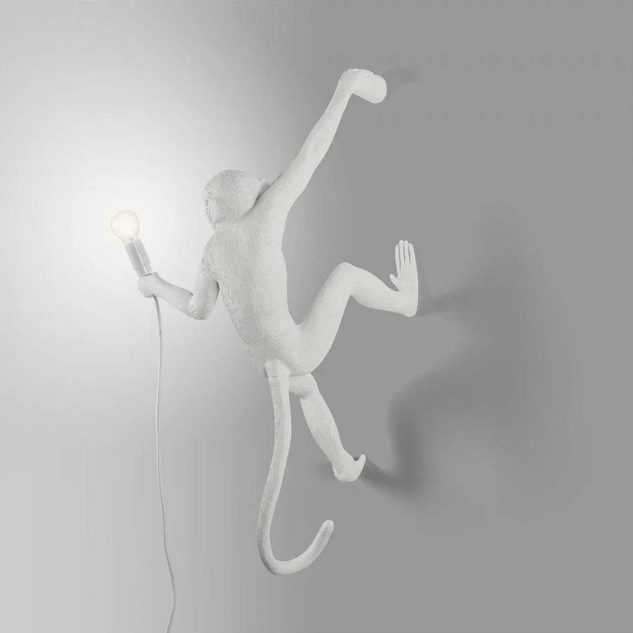 Applique Murale Art Déco en Forme de Singe | Oryn - Designix Applique Murale Doré