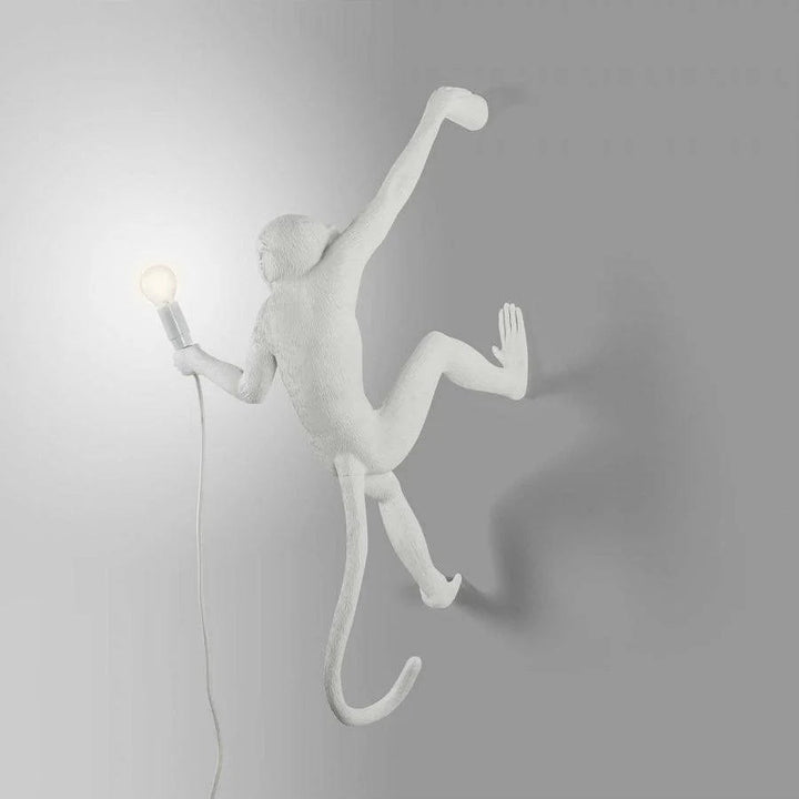 Applique Murale Art Déco en Forme de Singe | Oryn - Designix Applique Murale Doré