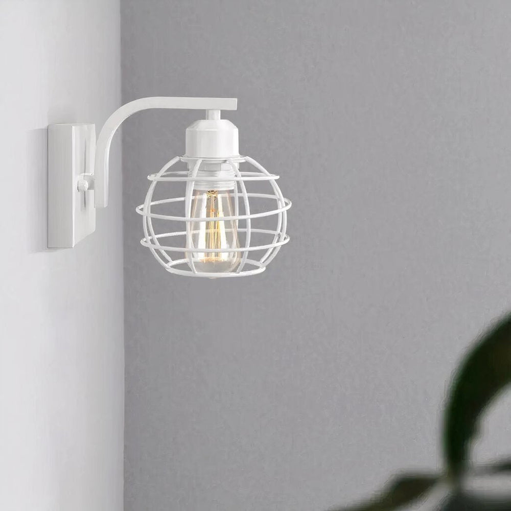 Applique Murale au Style Industriel Vintage | Mona - Designix Applique Murale Blanc