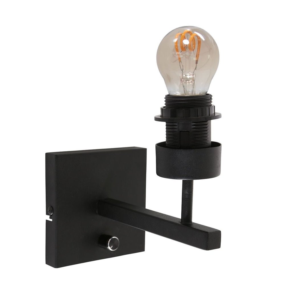 Applique Murale Bambou Noir Moderne | Yara - Designix Applique Murale