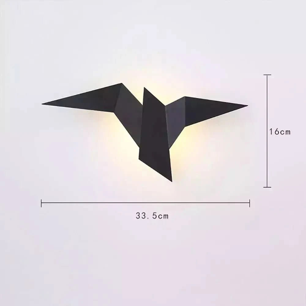 Applique Murale Bird | Vol Léger - Designix Applique Murale Blanc Blanc Chaud (2700 - 3500K)