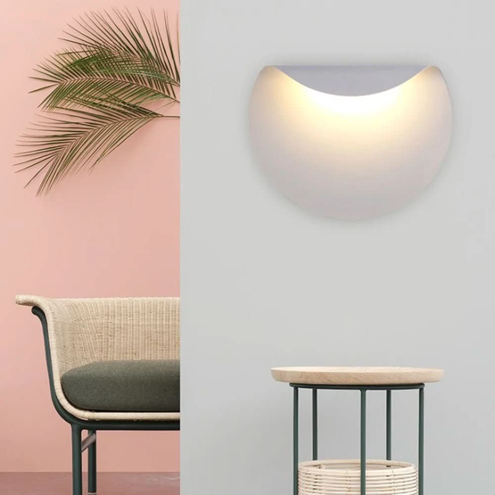 Applique Murale Blanche Minimaliste | Kyra