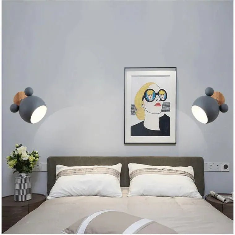 Applique Murale Bois Enfant | Caro - Designix Applique Murale Rose
