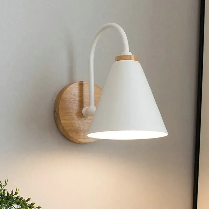 Applique Murale Bois Scandinave | Zira - Designix Applique Murale