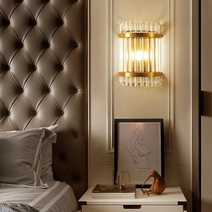 Applique Murale Chambre Design | Luxor - Designix Applique Murale Hauteur 30cm Blanc Chaud