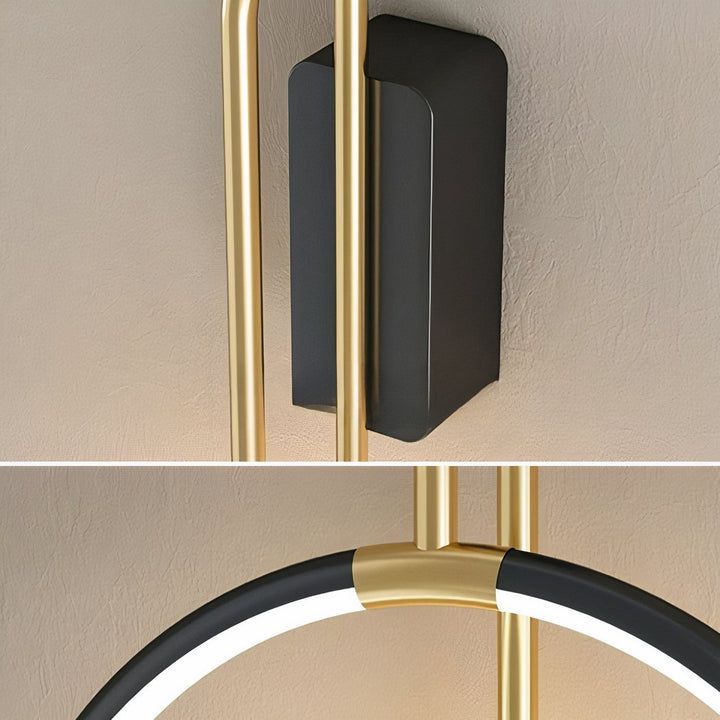 Applique Murale Chambre Design Minimaliste Cercle | Uria - Designix Applique Murale