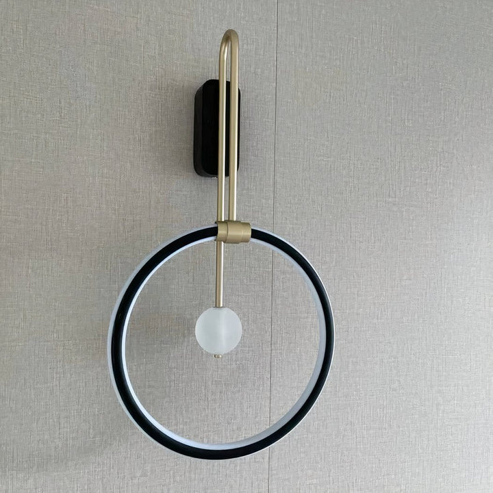 Applique Murale Chambre Design Minimaliste Cercle | Uria - Designix Applique Murale