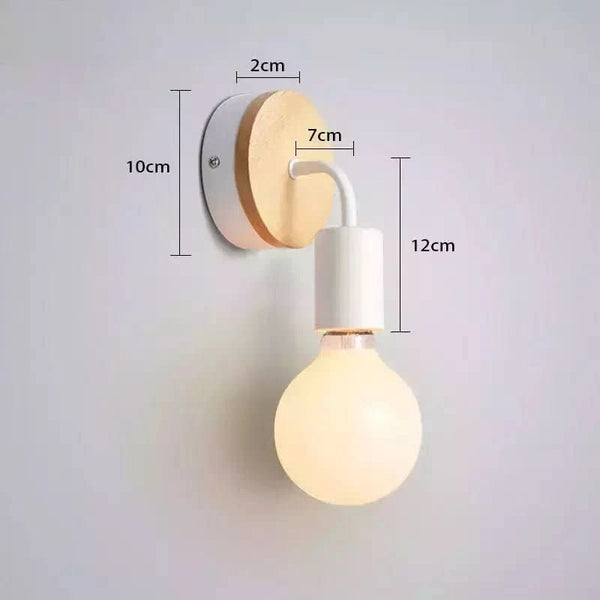 Applique Murale Design Bois | Lumière Naturelle