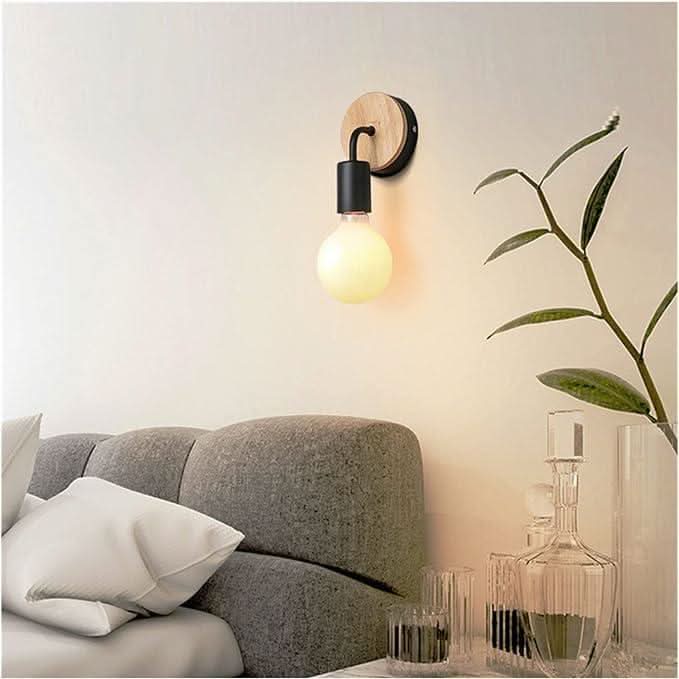 Applique Murale Design Bois | Lumière Naturelle