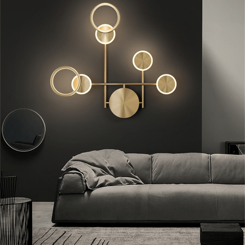 Applique Murale Doree Design | Ceno - Designix Applique Murale Or