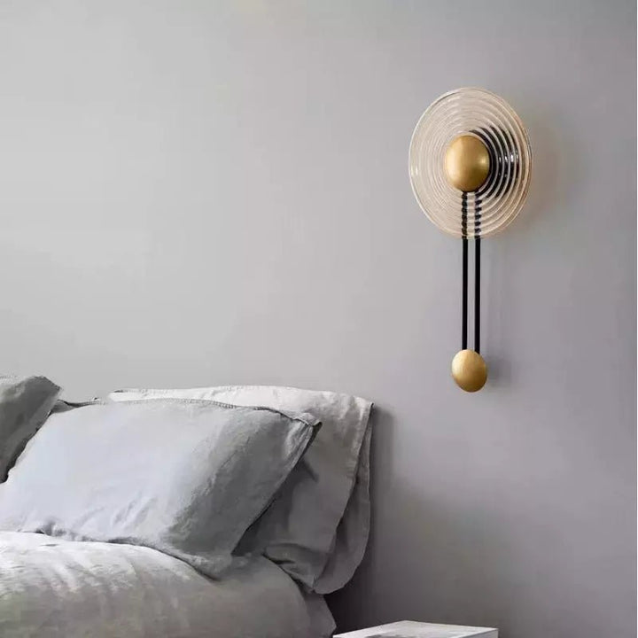Applique Murale Extra Plate | Lueur d'Or - Designix Applique Murale Ambre Blanc Chaud