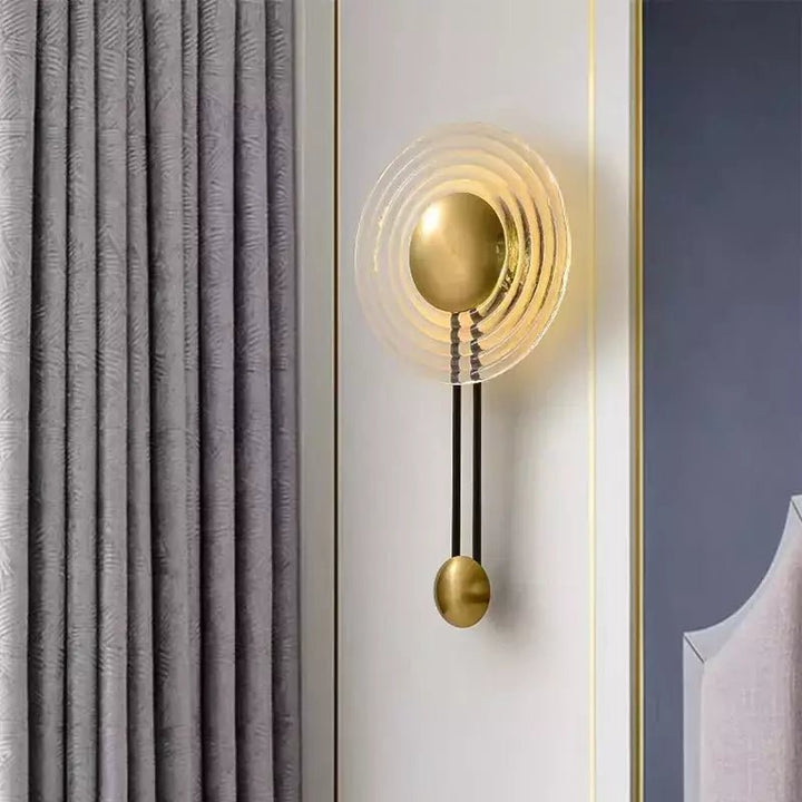 Applique Murale Extra Plate | Lueur d'Or - Designix Applique Murale Ambre Blanc Chaud
