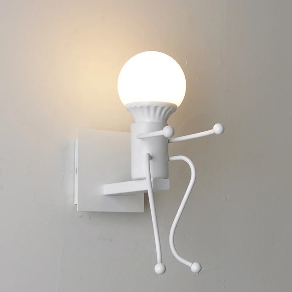 Applique Murale Fer Moderne | Taro - Designix Applique Murale Blanc