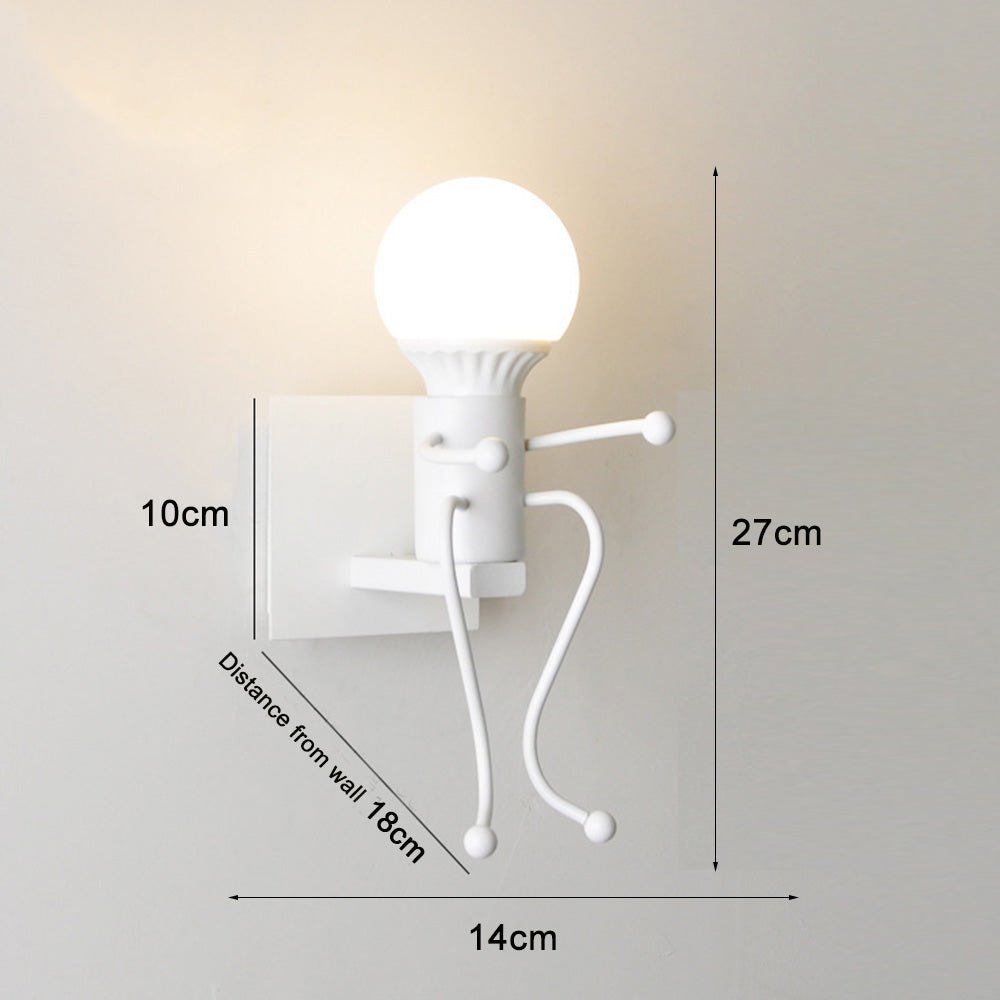 Applique Murale Fer Moderne | Taro - Designix Applique Murale Blanc