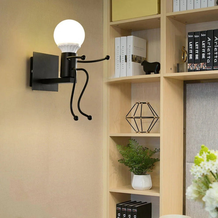 Applique Murale Fer Moderne | Taro - Designix Applique Murale Blanc