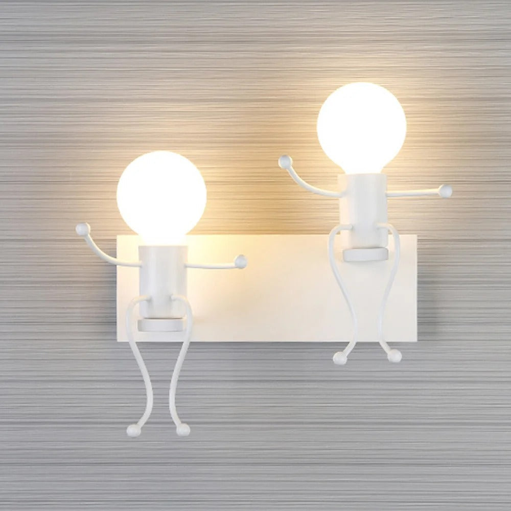 Applique Murale Fer Moderne | Taro - Designix Applique Murale Blanc