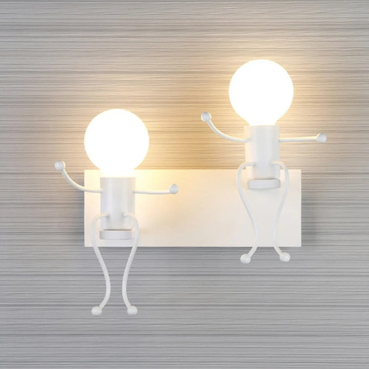 Applique Murale Fer Moderne | Taro - Designix Applique Murale Blanc