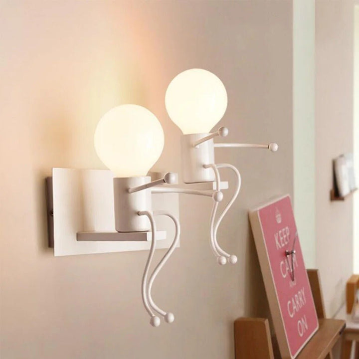 Applique Murale Fer Moderne | Taro - Designix Applique Murale Blanc
