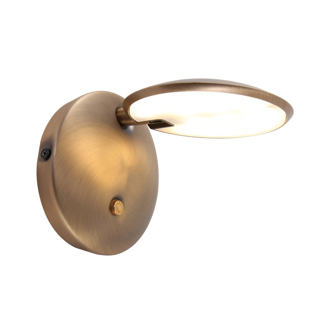 Applique Murale LED Bronze Zenith - Designix Applique Murale