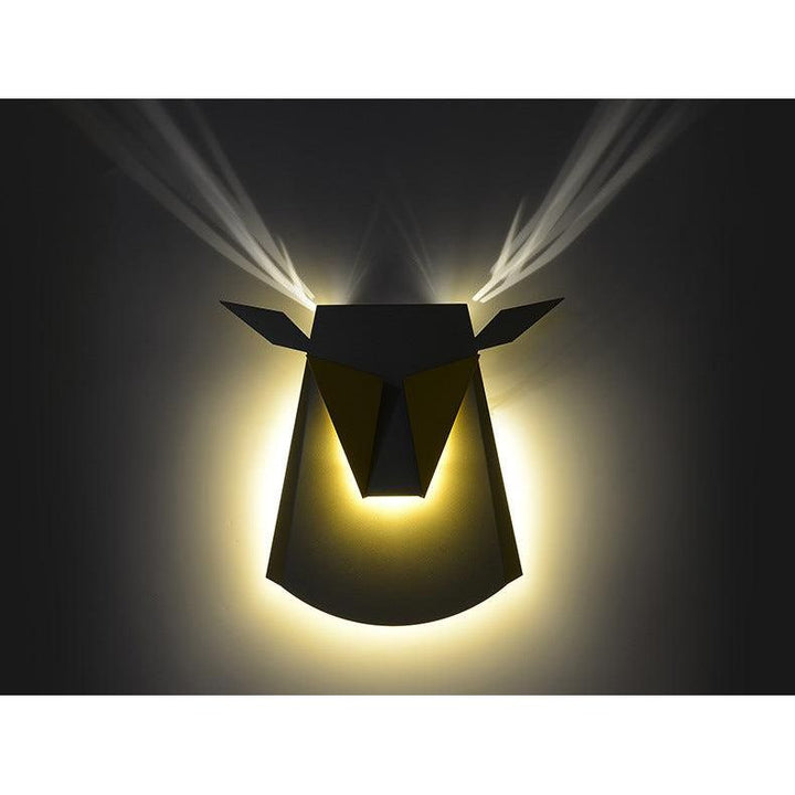 Applique murale LED en Forme de Cerf | Hory - Designix Applique Murale Bleu