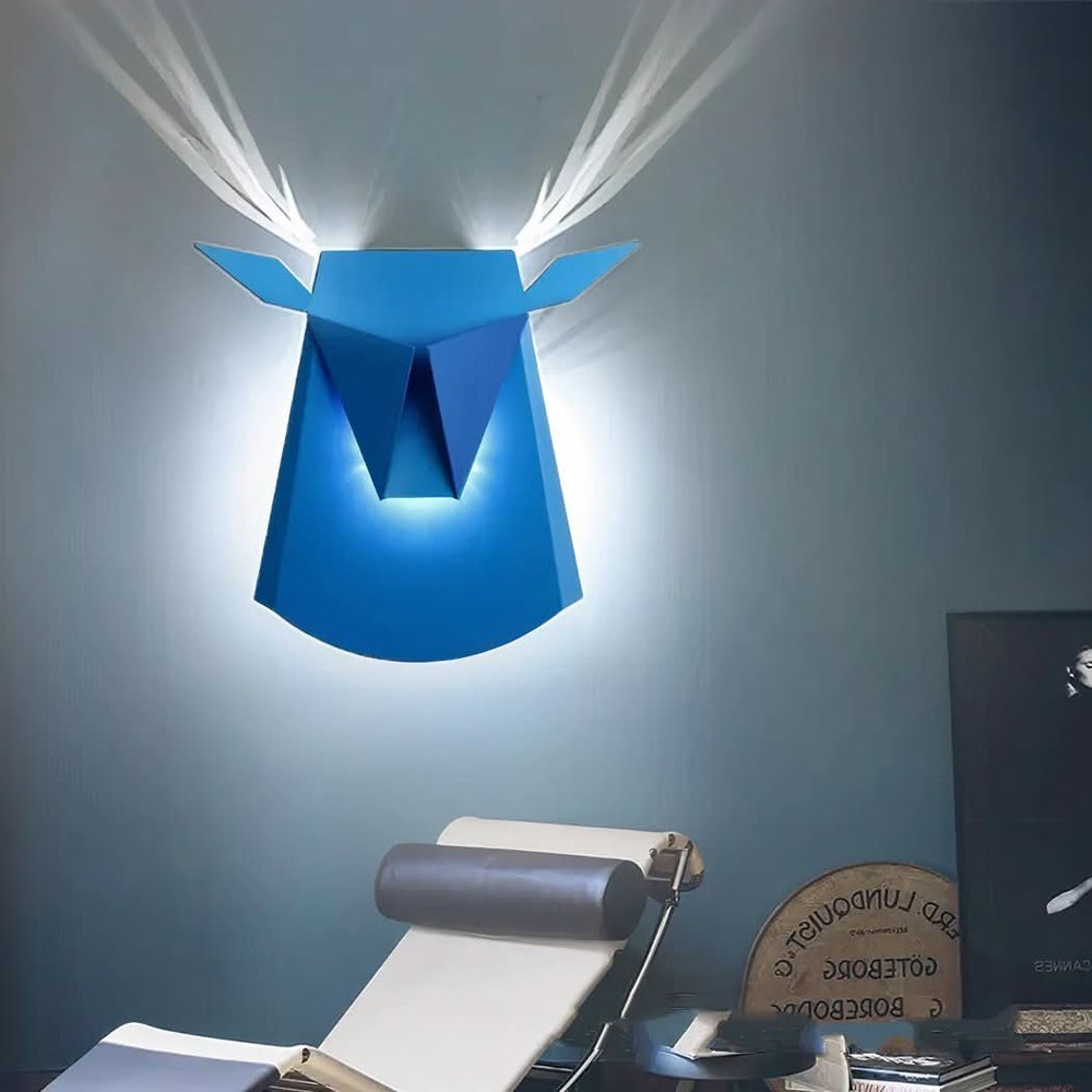 Applique murale LED en Forme de Cerf | Hory - Designix Applique Murale Noir