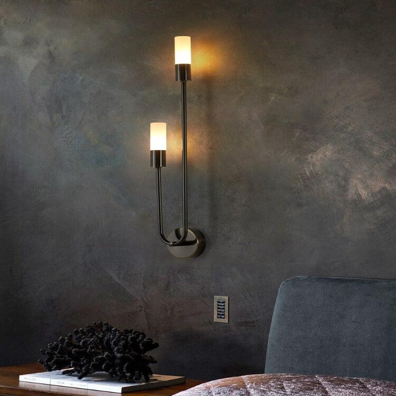 Applique Murale LED Salon | Fira - Designix Applique Murale Or Or Gauche