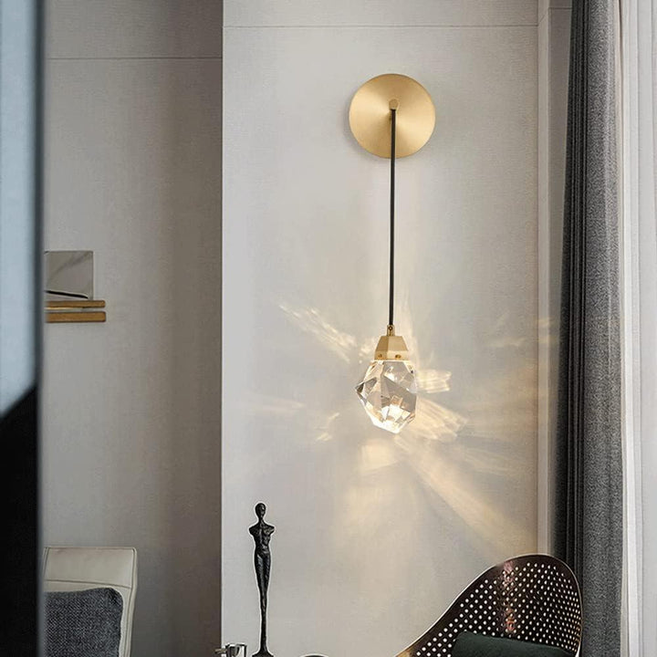 Applique Murale Luxe Moderne | Éclat Céleste - Designix Applique Murale Blanc Chaud (3200K)