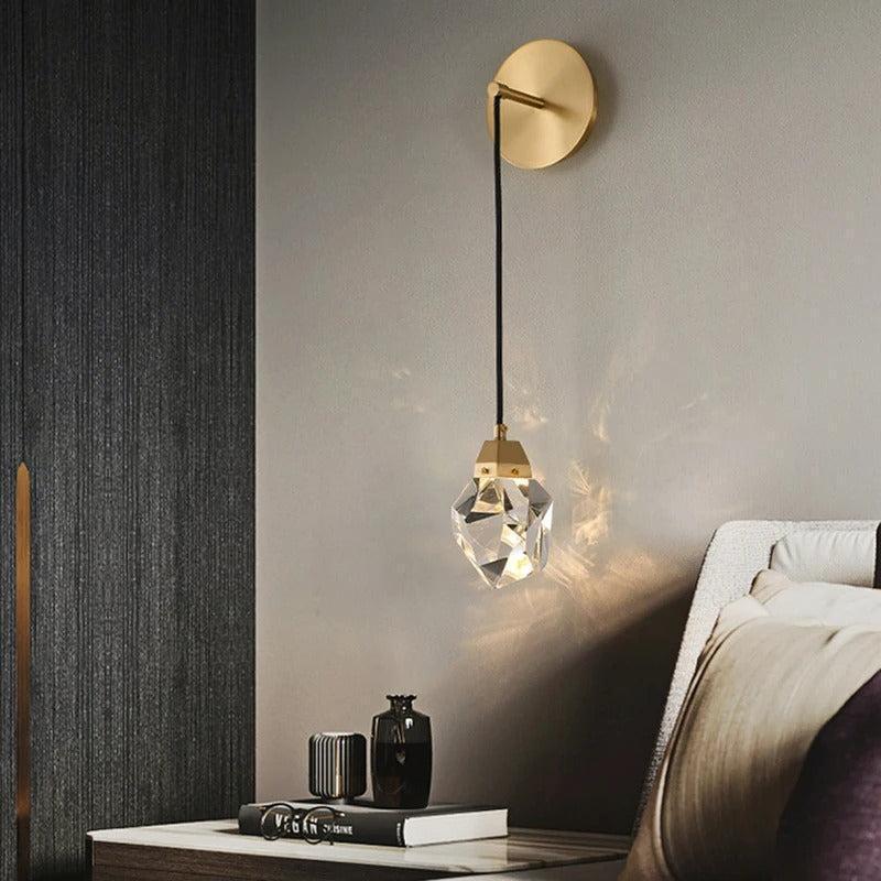 Applique Murale Luxe Moderne | Éclat Céleste - Designix Applique Murale Blanc Froid (6300K)