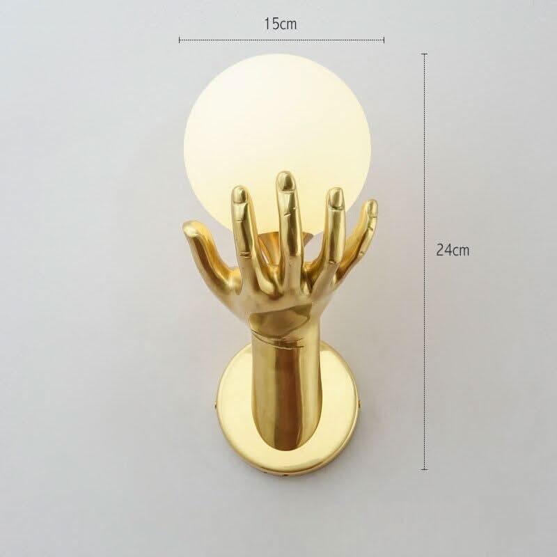 Applique Murale Main | Atmos - Designix Applique Murale Main Blanc Chaud