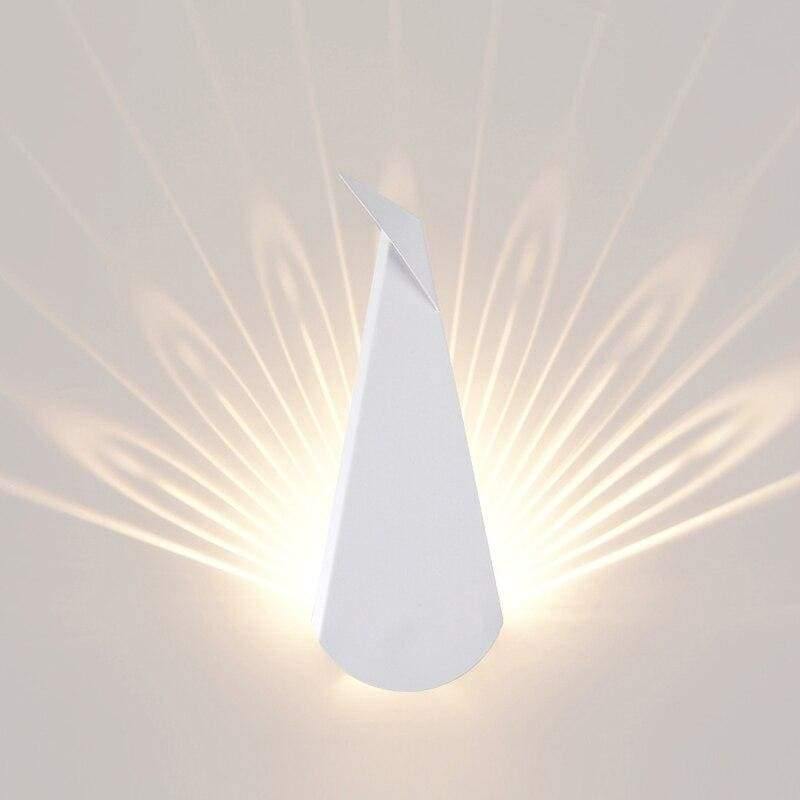 Applique Murale Moderne Salon | Hela - Designix Applique Murale Blanc