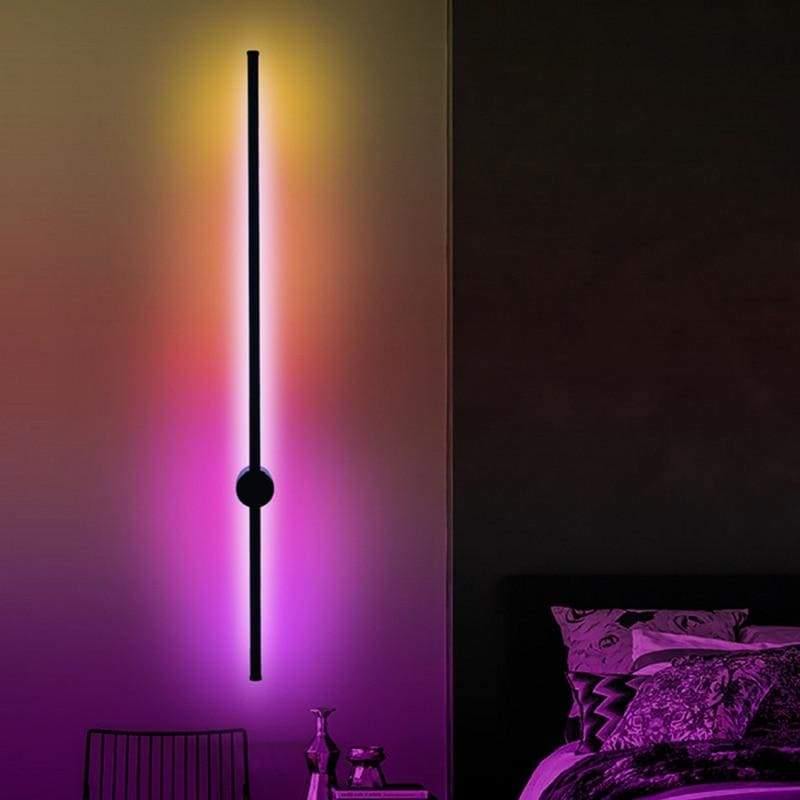 Applique Murale Néon | Iria - Designix Applique Murale Multicolore 100 cm
